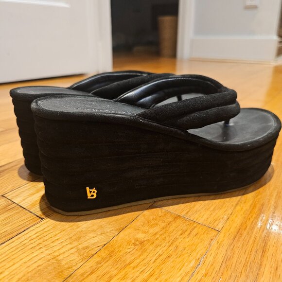 Veronica Beard Shoes - Brand New Suede Veronica Beard Geno Platform Sandel Size 7